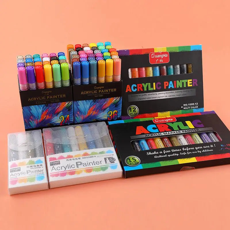 36 Colors Acrylic Paint Markers