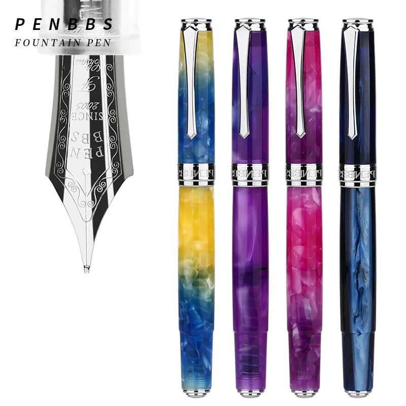 Press-type Piston Calligraphy Pen