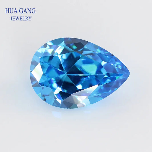 Pear Shape Cubic Zirconia Synthetic Gems