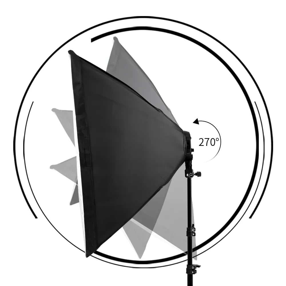 Photography Softbox 50x70 Four Lamp Holder