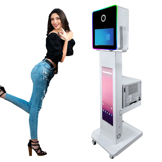 15.6inch Touch Screen 29in LCD Screen Selfie Photobooth Machine