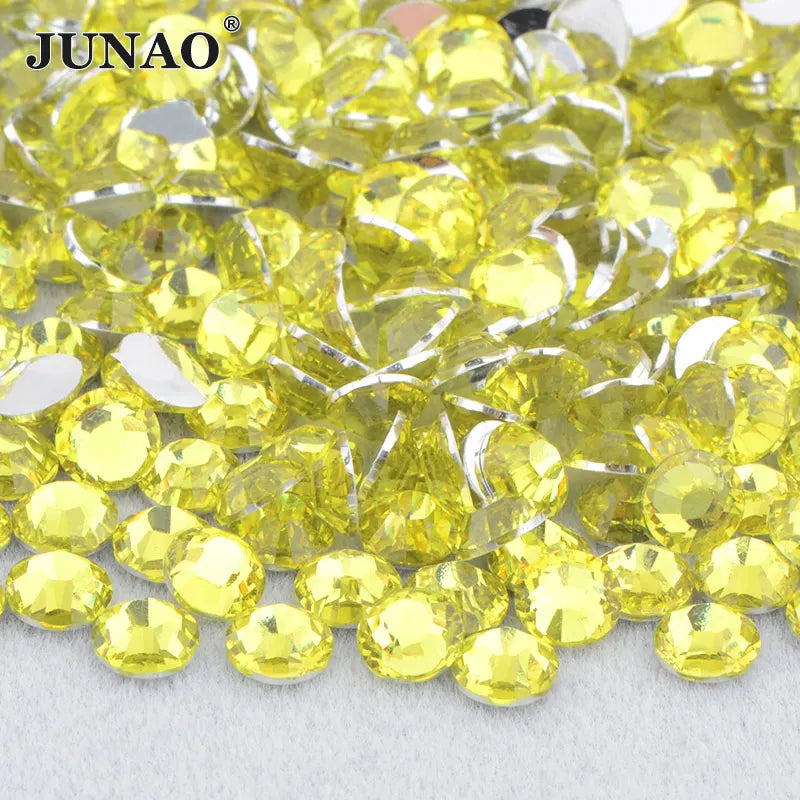 Bulk Flatback Resin Crystal Stone