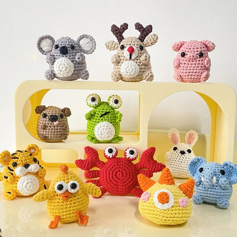 Crochet Animal Kit For Beginners With Video Tutorial