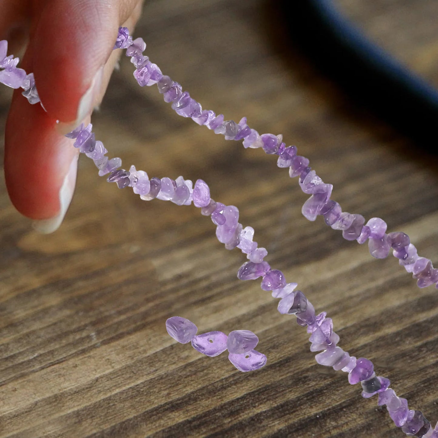 Crystal Beads Necklace Making DIY Supplies