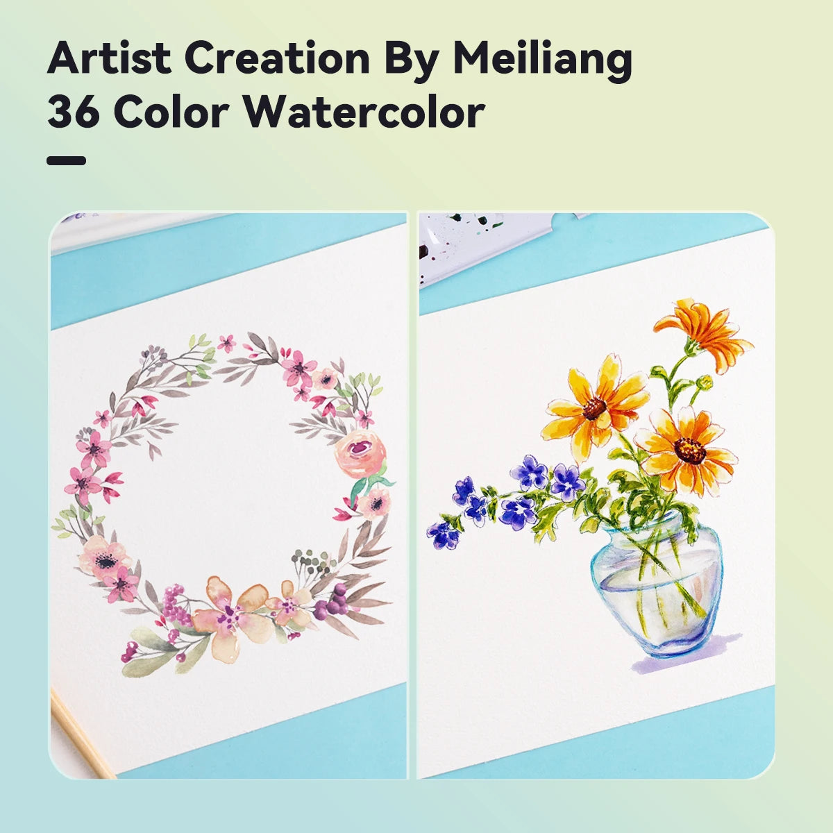 MeiLiang Watercolor Paint Set - Malibu Arts & Crafts