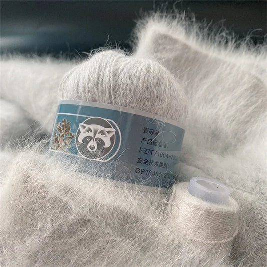 5 Pcs Cashmere Mink Fur Yarn