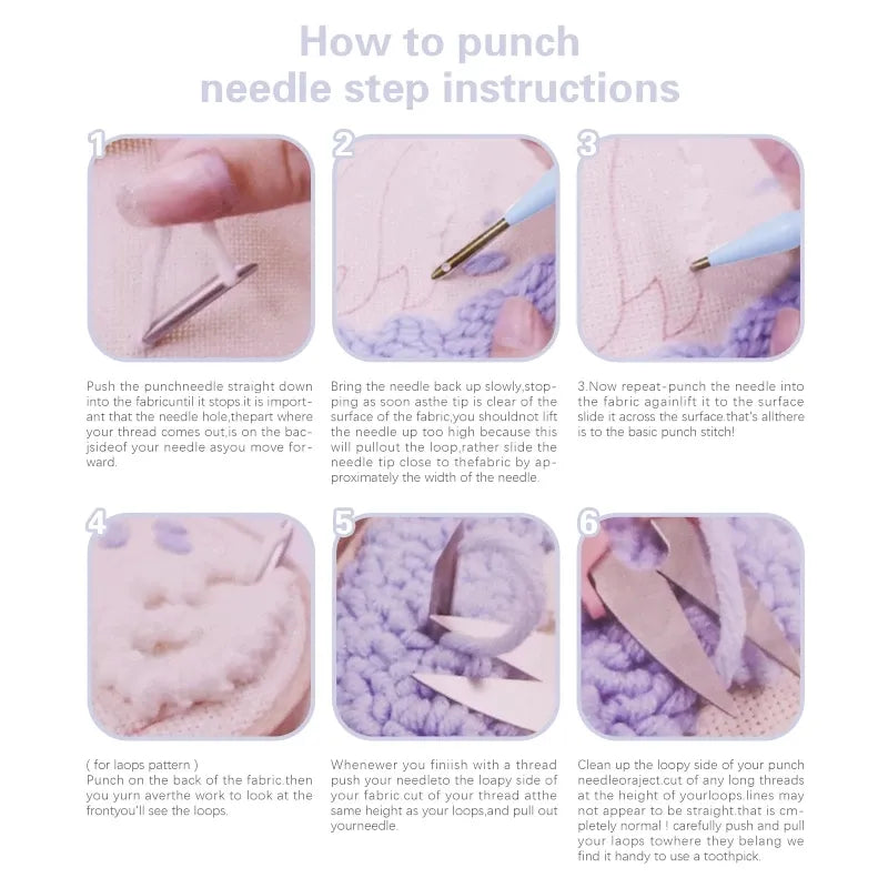 Punch Needle Embroidery For Adults