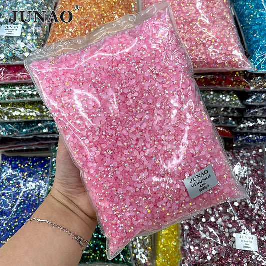 Bulk Flatback Resin Crystal Stone