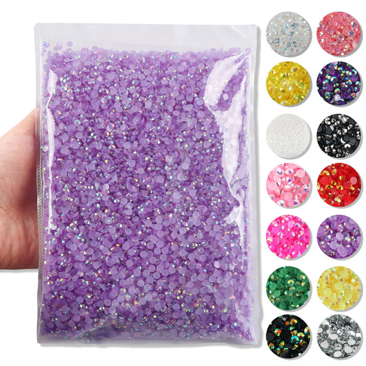 Big Pack Resin Rhinestone Flatback