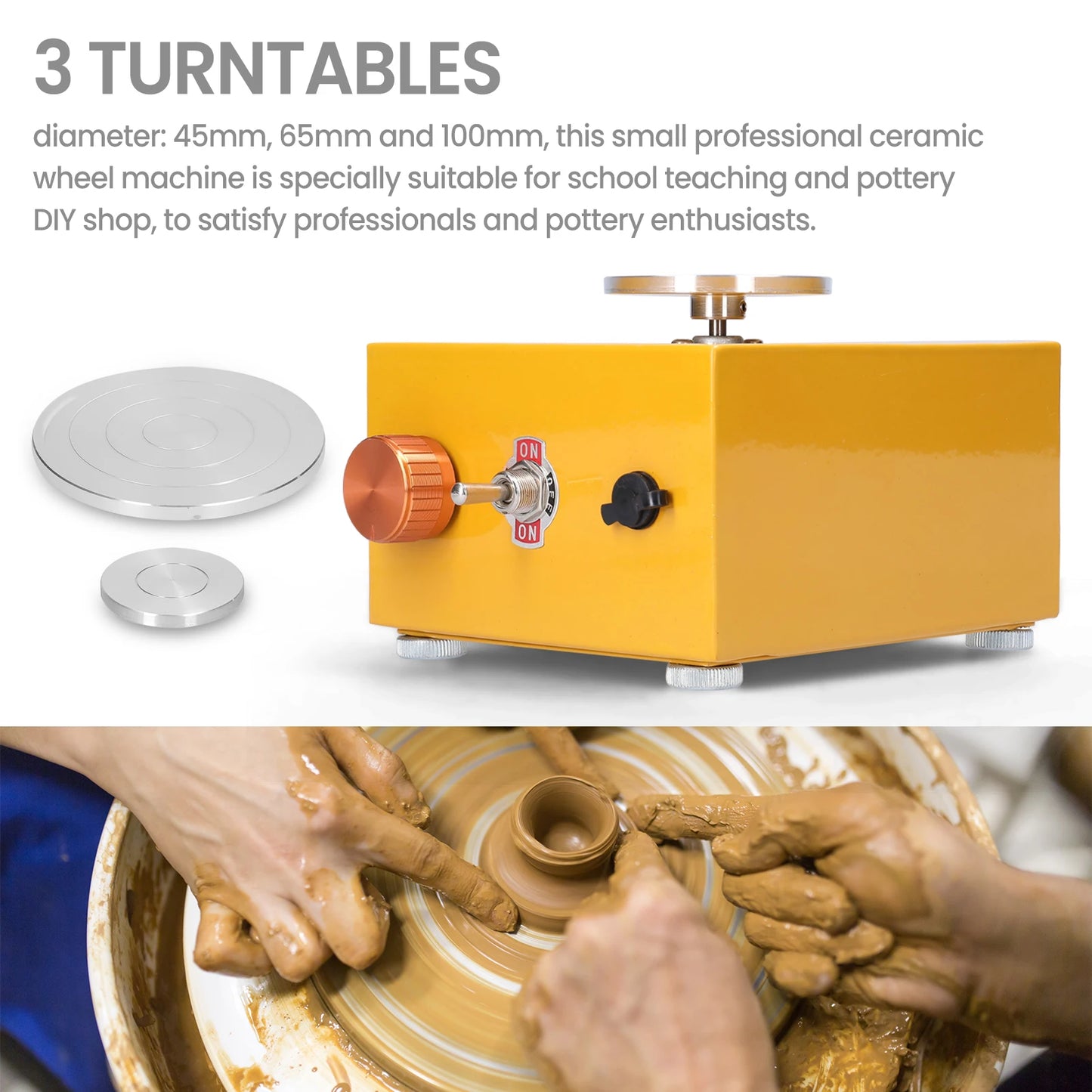 Portable Electric Pottery Machine