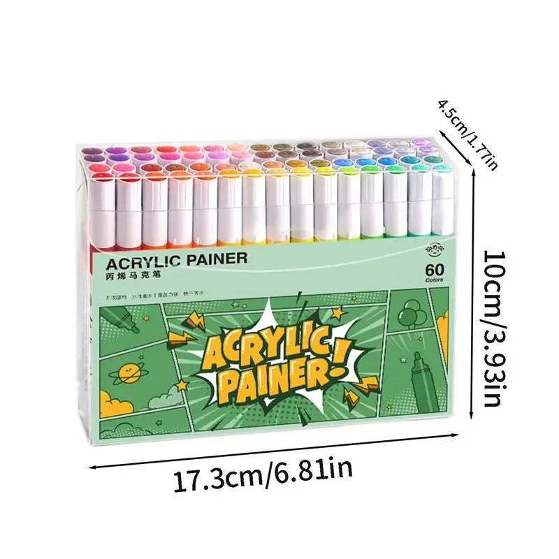 Acrylic Paint Markers Paint Pens For Fabric