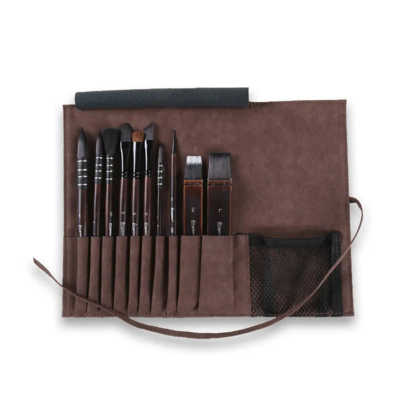 Premium 10Pcs Watercolor Painting Brush Set