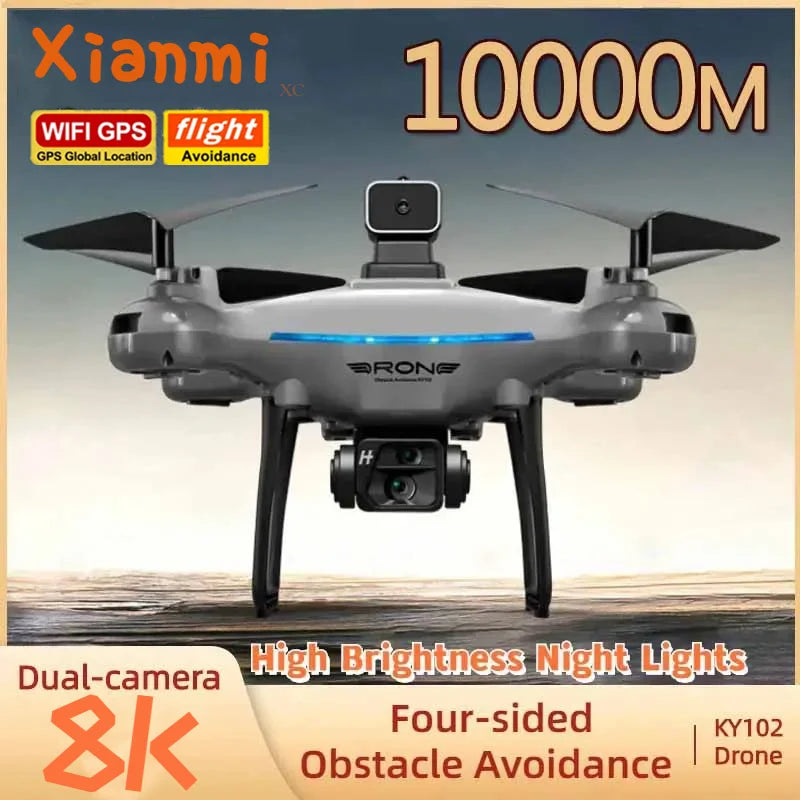 8k Professional Dual-camera Aerial Photography 360 Obstacle Avoidance Optical Flow Four-axis