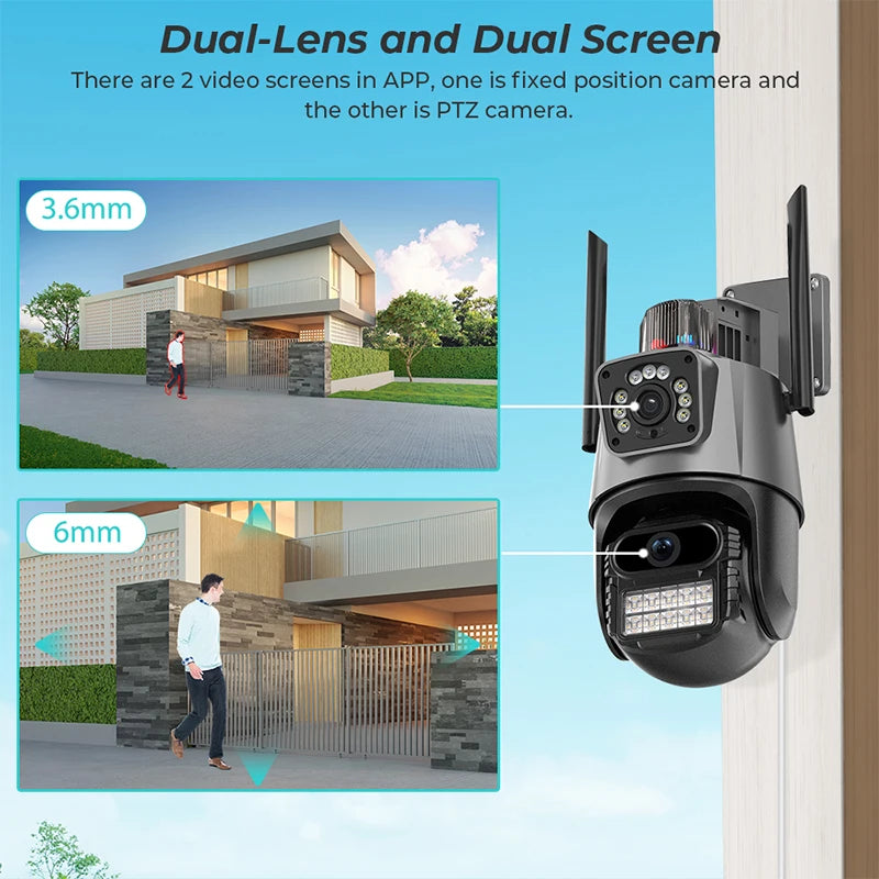 8MP PTZ Wifi Camera