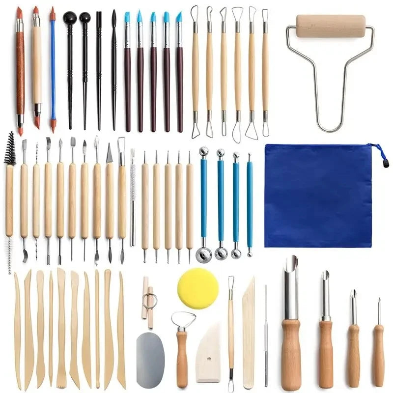 Pottery Clay Sculpting Tools Set