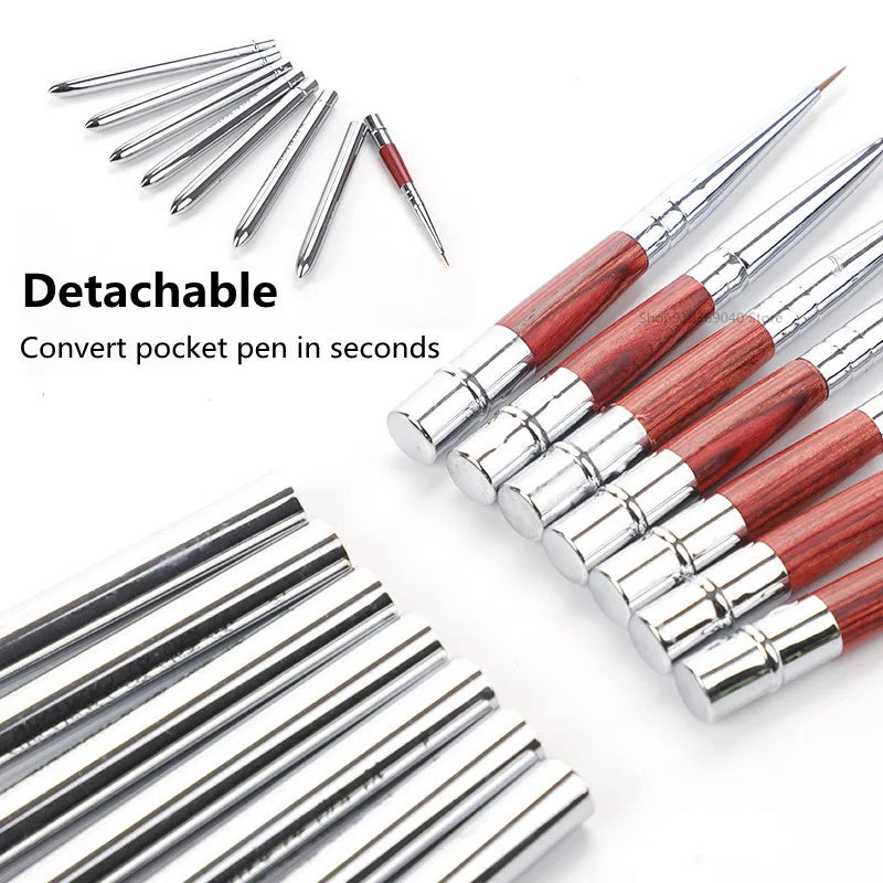 Stainless Steel Watercolor Brush 5pcs Set