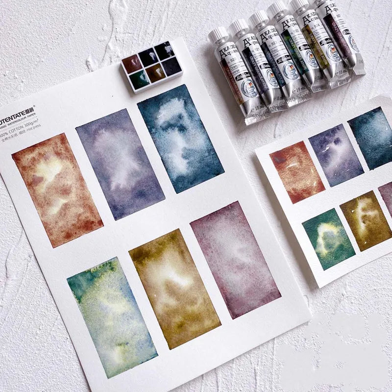 Schmincke College-level Layered 6-color Watercolor Paint