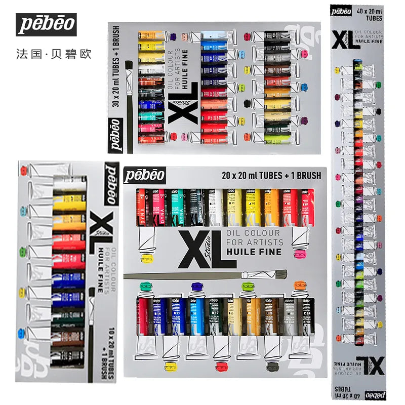 20ML High-Capacity Tube Oil Paint Set