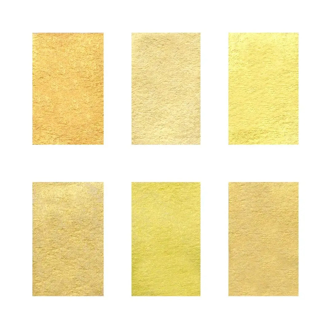 Handmade Metallic Gold Shimmer Watercolor paint