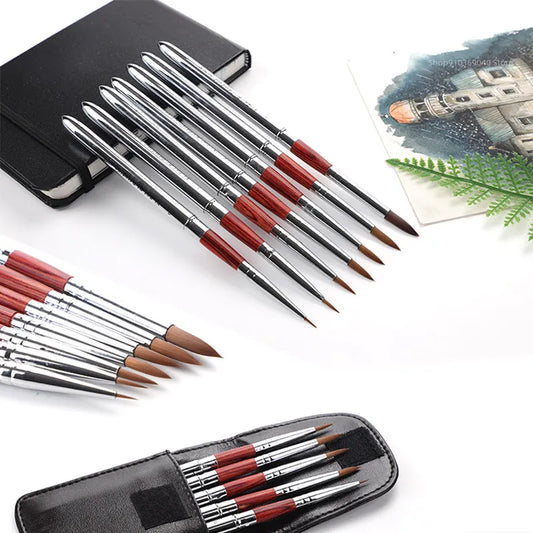 Stainless Steel Watercolor Brush 5pcs Set