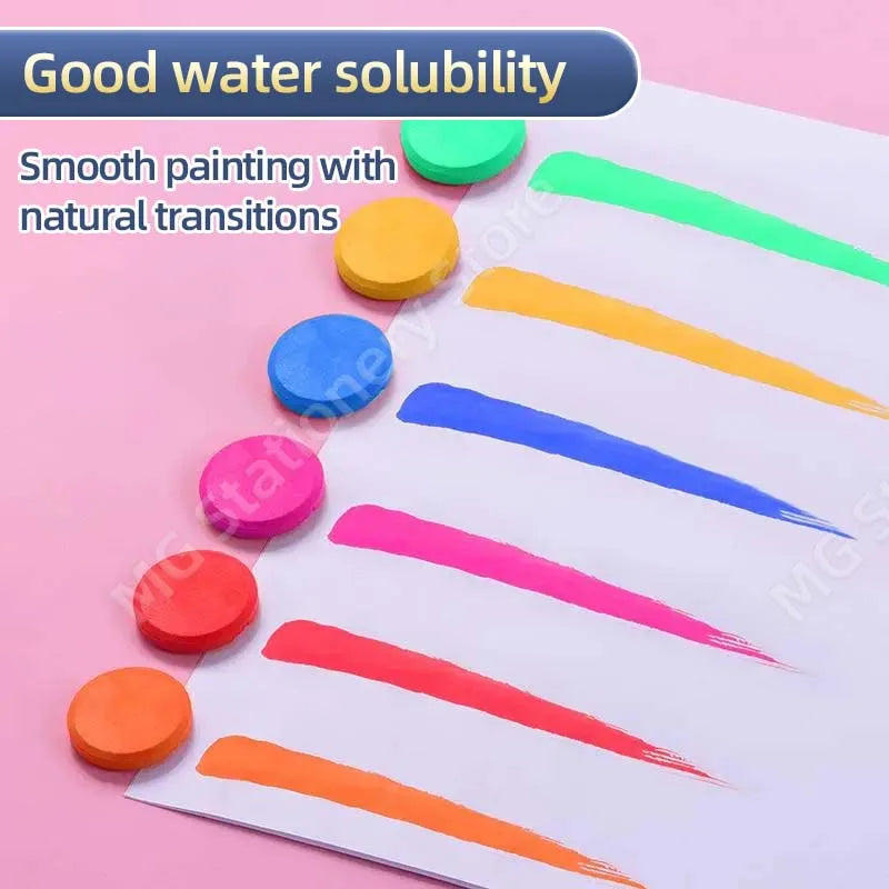 M&G Solid Watercolor 48color Paints Set